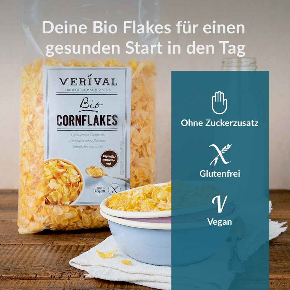 Verival sukkerfri cornflakes | 6x250g