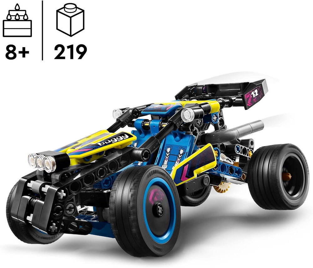LEGO Technic Offroad Racing Buggy Billegetøj til børn Buggy Racing Car Byggesæt Gave til drenge og piger 8 år gammel Rallybil Model 42164 Byggesæt Besuche den LEGO-Store