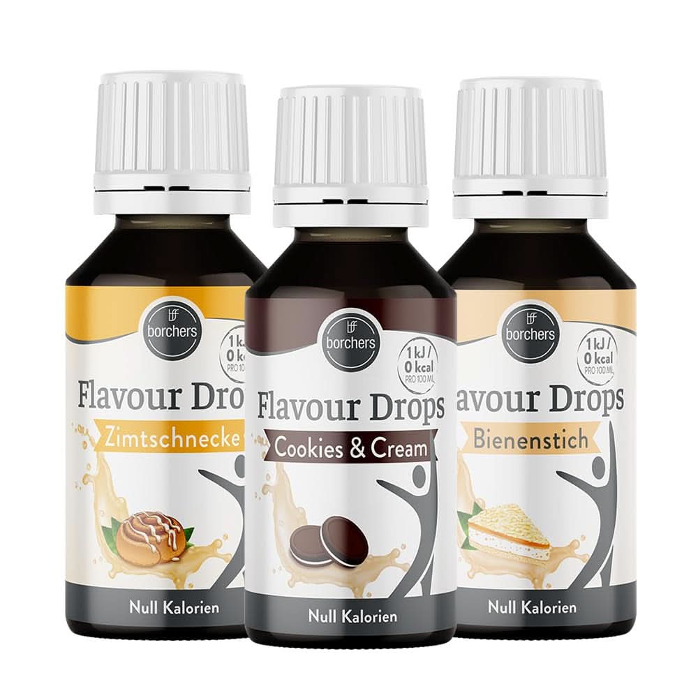 Borchers Flavor Drops, Naty Shop Flavours "Backstube" Tasting Pack