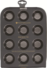 Masterclass Törtchenform Master Class Für 12 Stück 25X20Cm, Karbonstahl, Grau, 28 X 18 X 18 Cm Forme og bakker til bagning Naty Shop