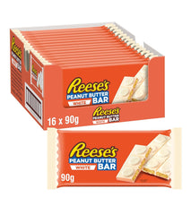 Peanut Butter Milk Bar 16 x 90 g - Sød og salt - Chokolade fyldt med jordnøddesmør - Subtil salt smag - Perfekt til deling eller snacks - Legendarisk smag