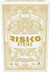 Risk Strike kort- og terningspil, strategikortspil for 2-5 spillere, 20 min., familiespil, festspil