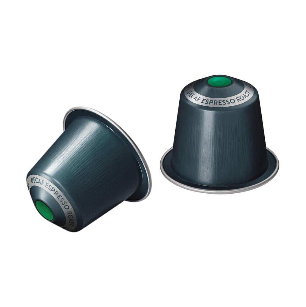 STARBUCKS Espresso Roast Entkoffeiniert by Nespresso, Dunkle Röstung, Kaffeekapseln 10 x 10 (100 Kapseln)