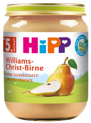 HiPP Williams Christ pærer, pakke med 6 (6 x 125 g)
