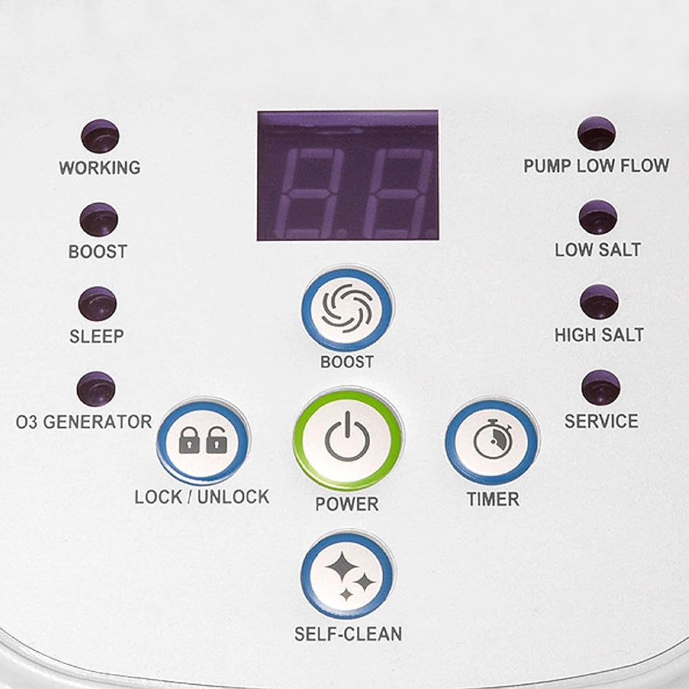 Intex Krystal Clear Ozon Salt Water Pool Rensesystem - Ingen kemisk klor (lugt), 28666