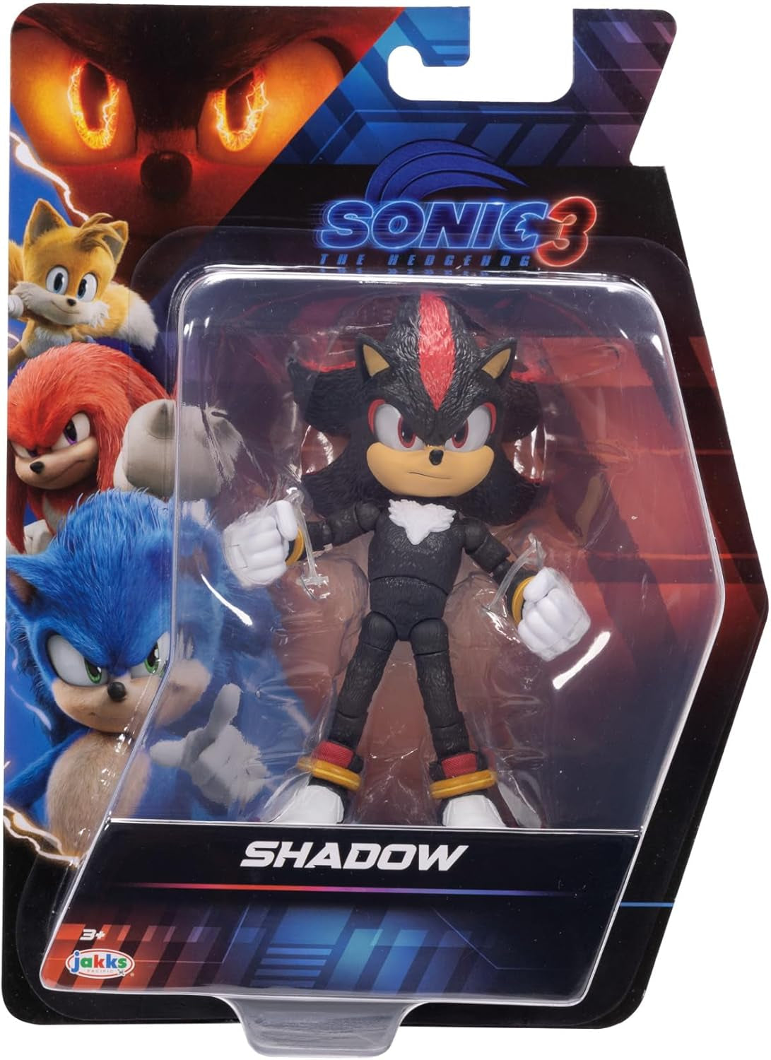 Sonic 3 film 12,7 Cm Actionfigurer Shadow Actionfigurer Naty Shop