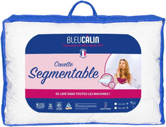 KSGB402460 Quiltet seng til 2 personer, let vaskbar, hvid, 220X240 cm Dyner og dyner Naty Shop