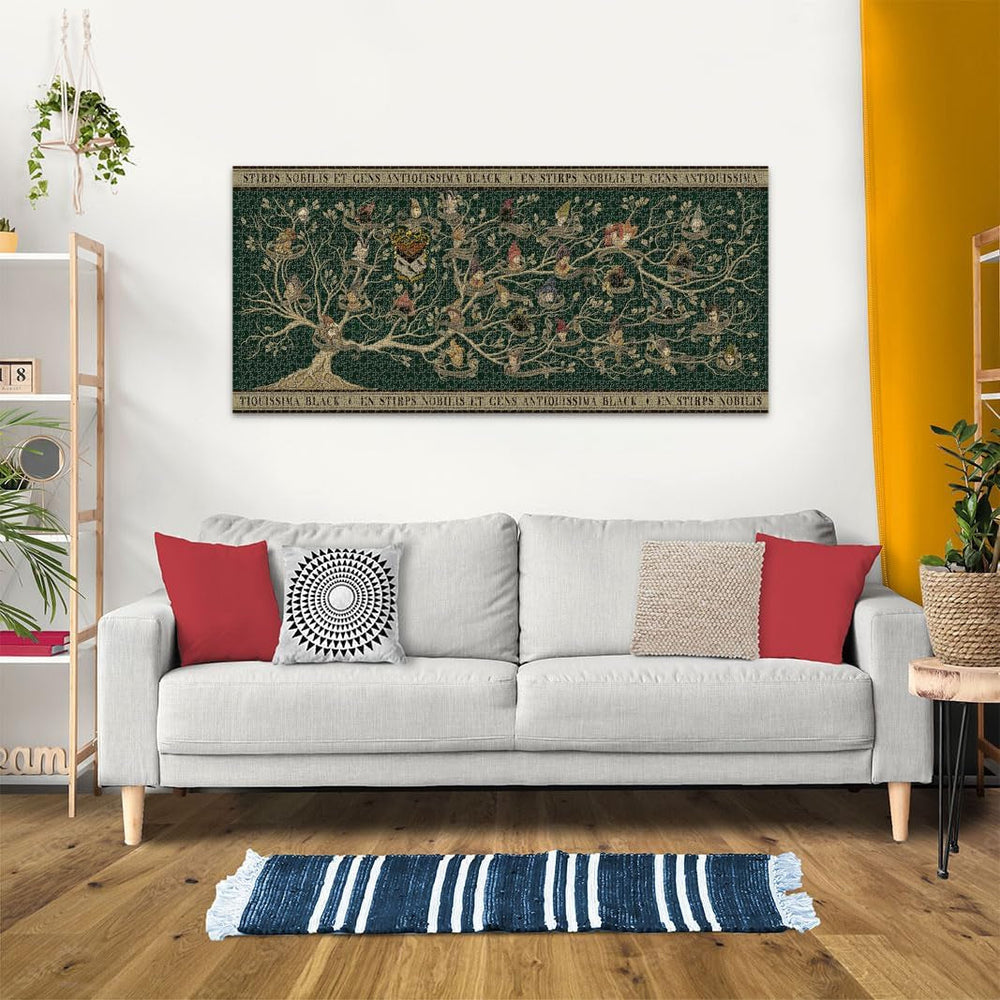 Ravensburger Puslespil 17299 - Stamtræ - Panorama Harry Potter 2000 brikker puslespil for voksne og børn fra 14 år Puslespil Naty Shop