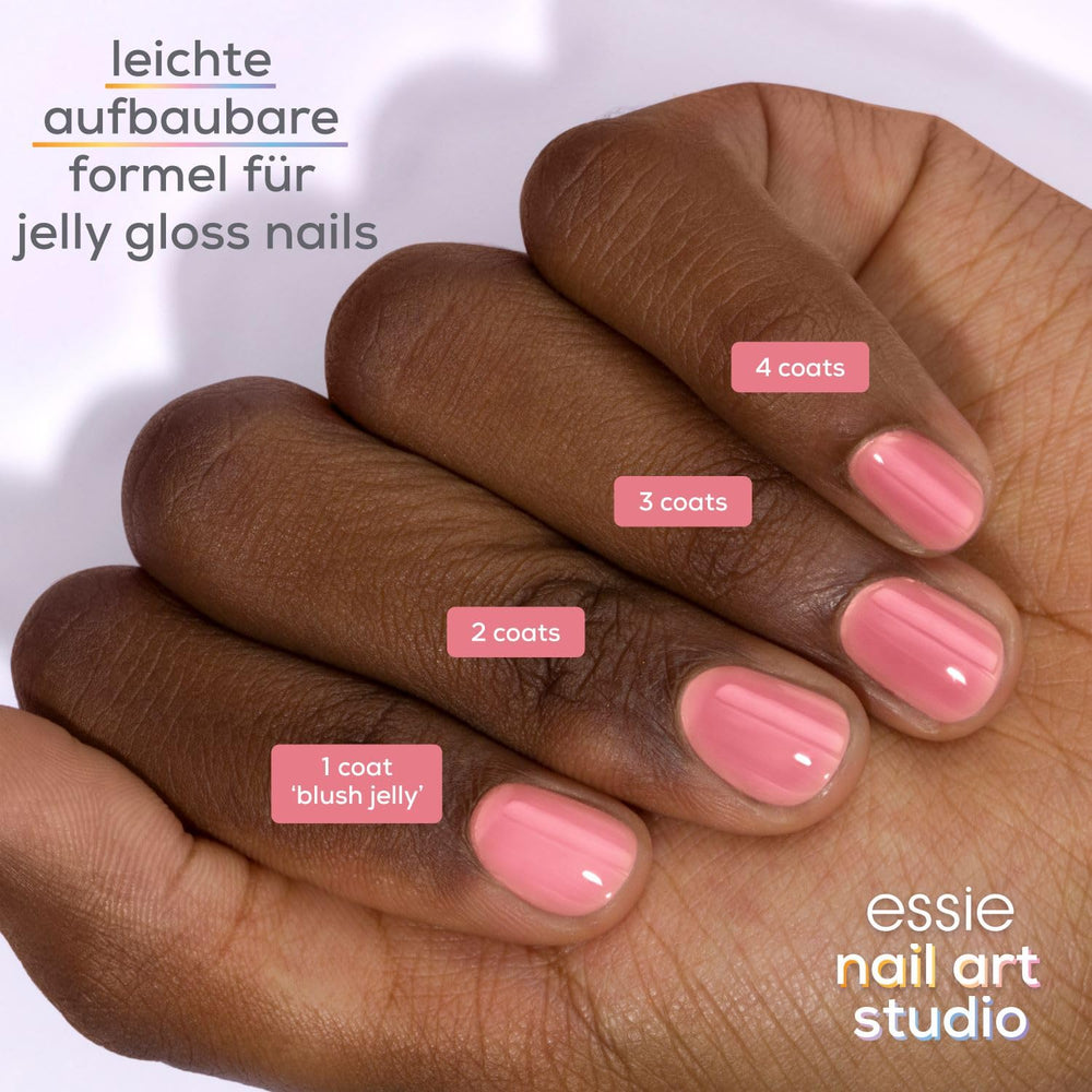 Essie neglelak – nr. 60 blush jelly, pink neglelak farve, Essie Jelly Gloss kollektion, 13,5 ml