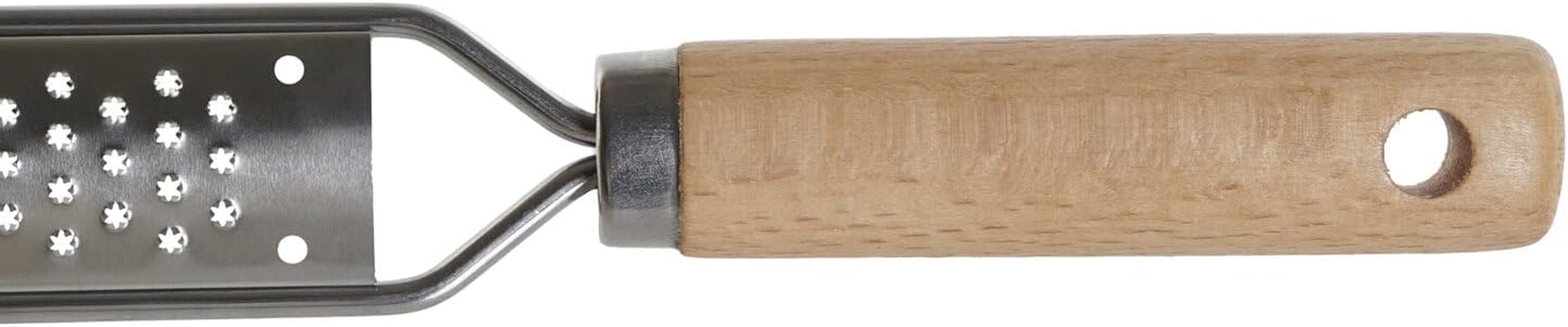 RALLADOR INOX BAMBOO 4X2X37,5 PLATEADO