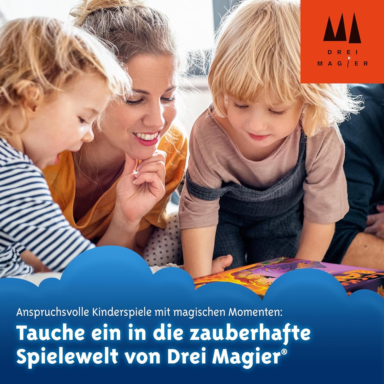 Schmidt Spiele 40862 Mogel Motte, Three Magicians Card Game