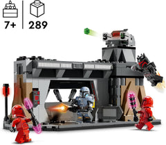 LEGO Star Wars: Mandalorian-duellen mellem Paz Vizsla og Moff Gideon, samlerobjekt til byggelegetøj til børn, gaveidé til kreative drenge og piger over 7 år, Mandalorian-legetøj 75386 Byggesæt Beuche den LEGO-Store
