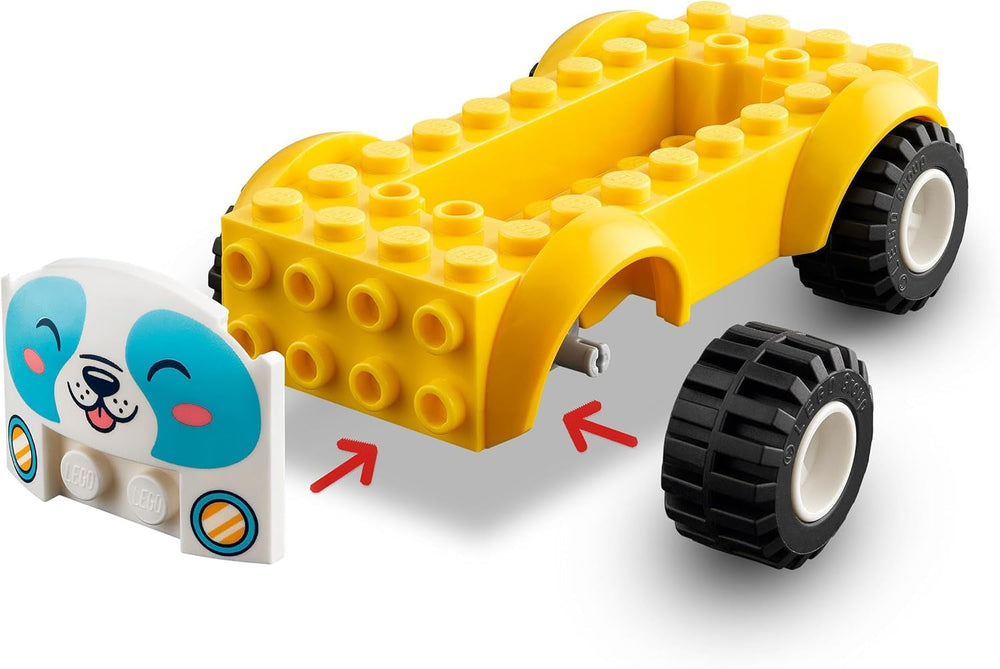 LEGO Friends mobil hundefrisørstue, legetøjslegesæt til legetøj, legetøj til børn med 2 figurer og 2 hunde til piger og drenge fra 4 år, hundeplejesæt 42635 Byggesæt Beuche den LEGO-Store