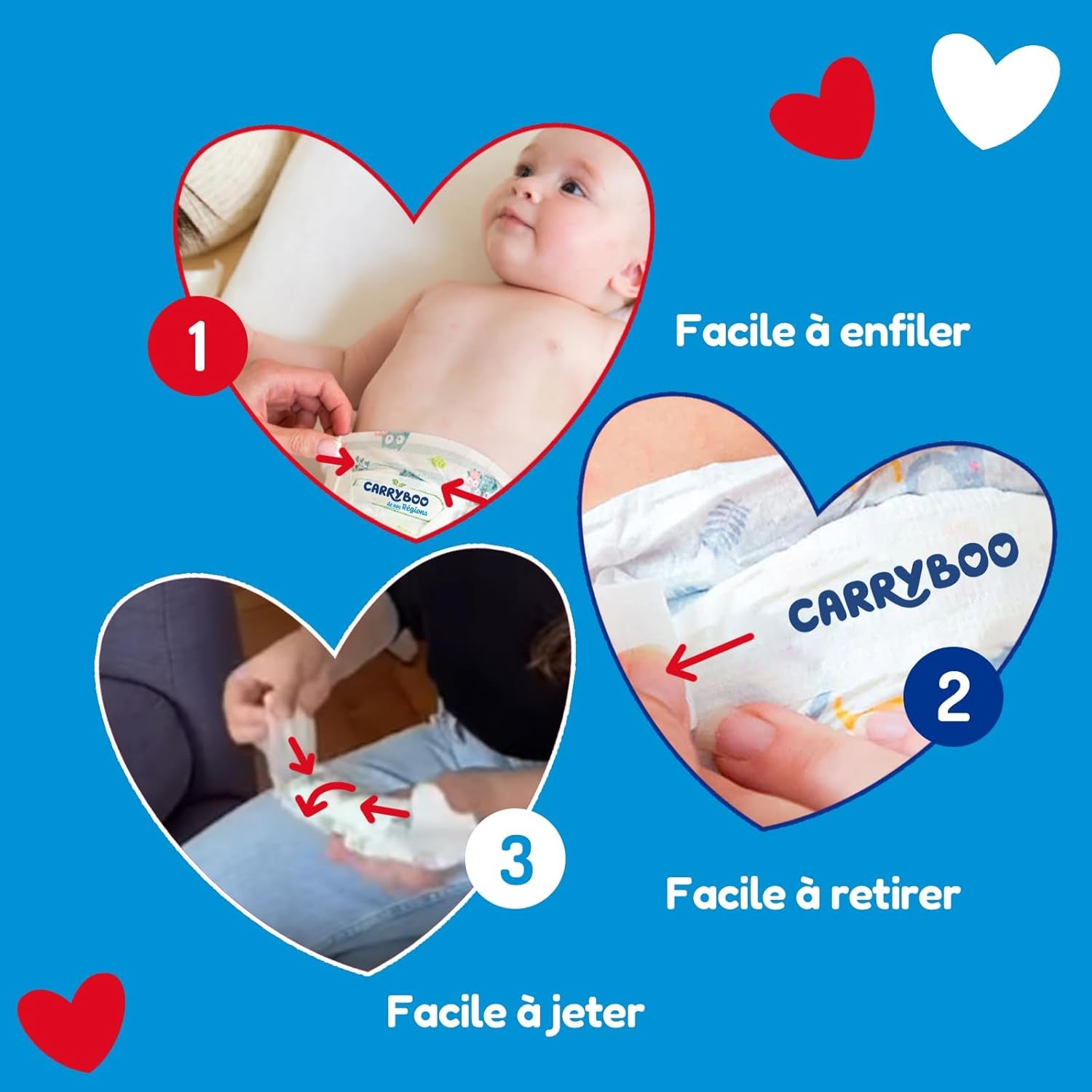 - Blestørrelse 1 (2-5 kg) – sund og ekstremt absorberende – 12 timers lækagesikker – ohne unerwünschte Substanzen – fremstillet i Frankrig – overkommelig pris – 120 engangsbleer