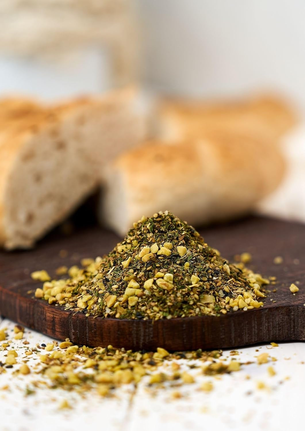 Fuchs Gewürze Gourmet Selection Naher Osten-Afrika – Dukkah Gewürzmischung, nachfüllbarer Gewürz Mix, zum Verfeinern von Fisch und Lamm, vegansk, 50 g