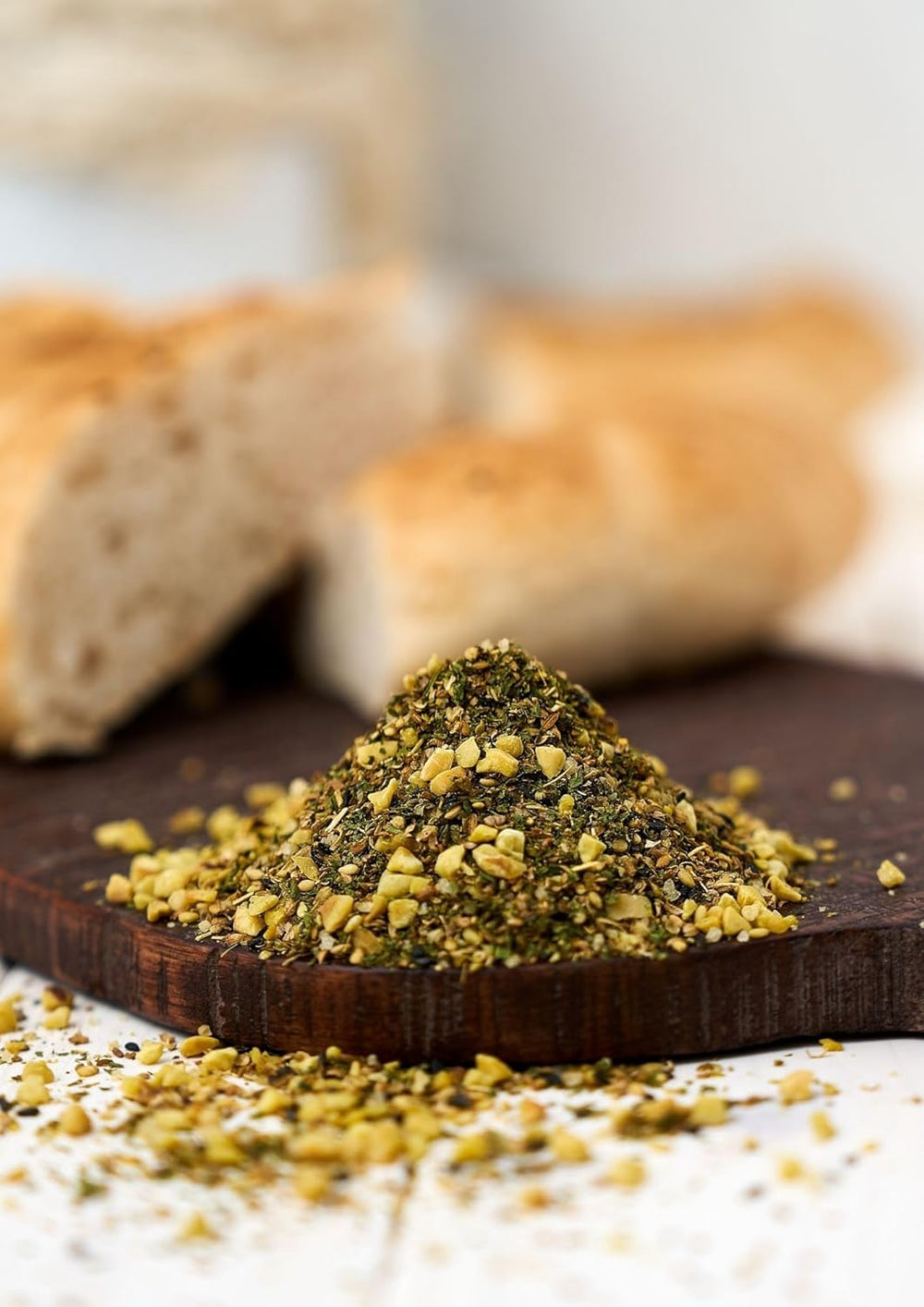 Fuchs Gewürze Gourmet Selection Naher Osten-Afrika – Dukkah Gewürzmischung, nachfüllbarer Gewürz Mix, zum Verfeinern von Fisch und Lamm, vegansk, 50 g