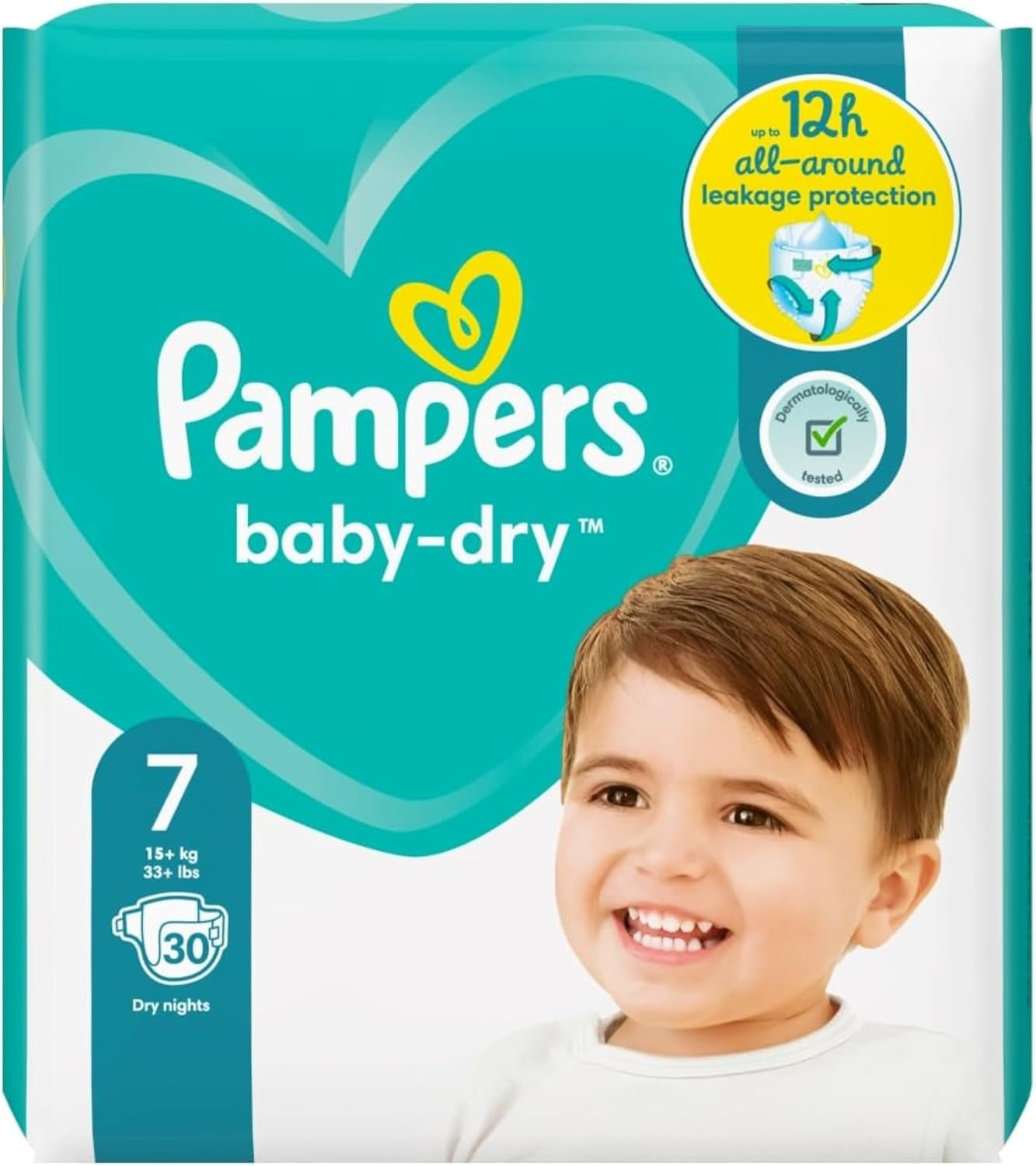 Bleer Pampers 81657566 Baby-Dry Bukser, hvide