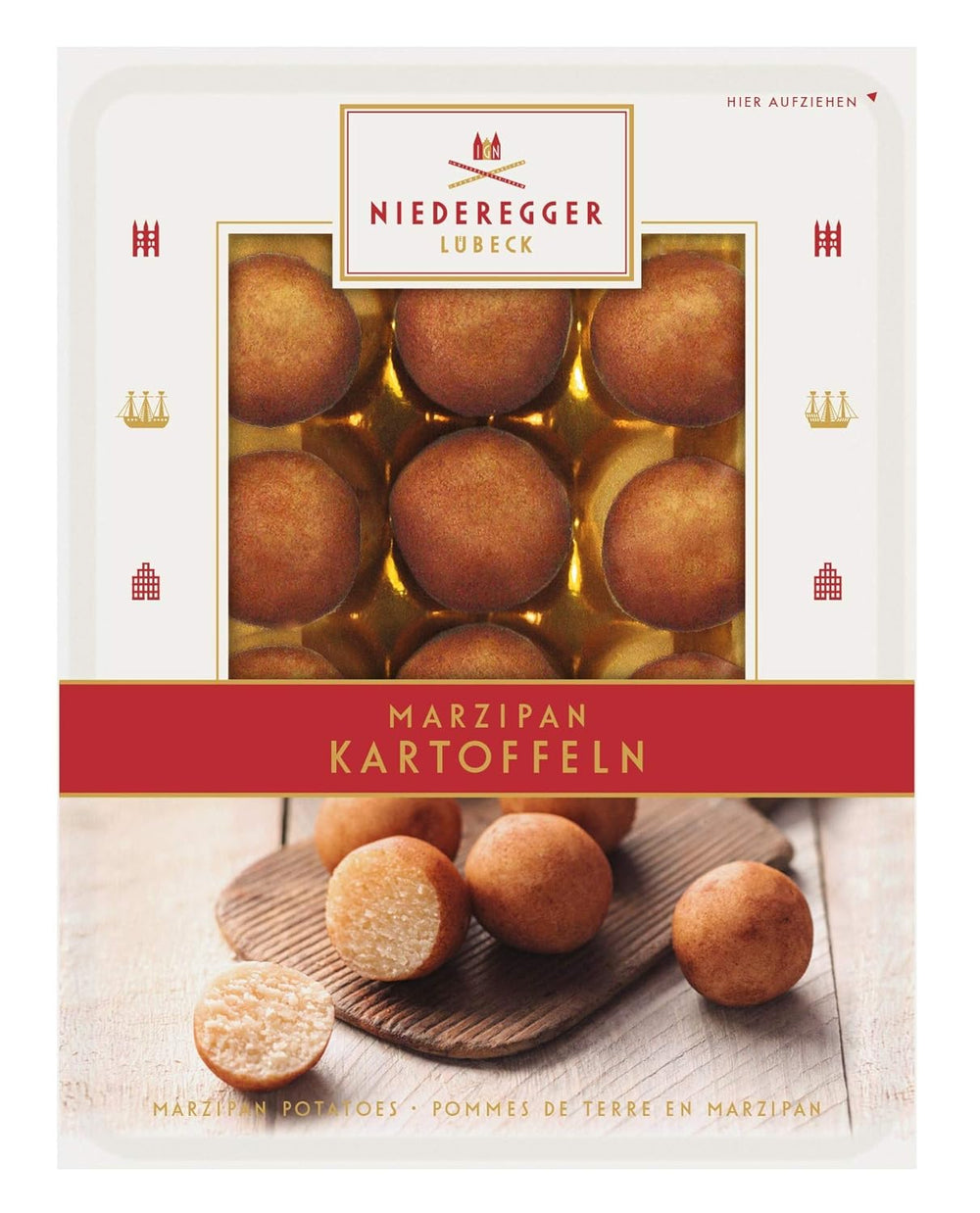 Kartofler med Niederegger marcipan 100g