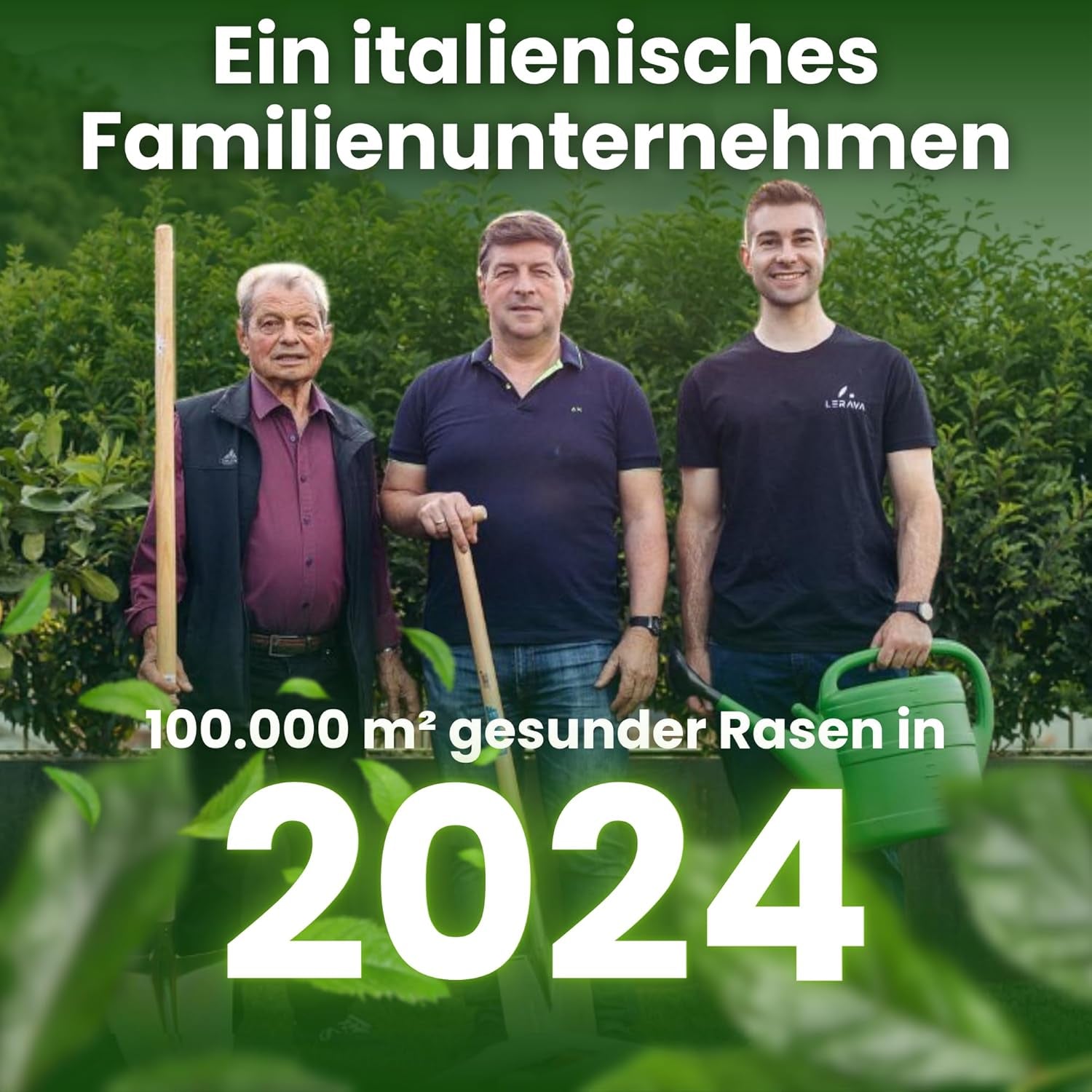 LERAVA CHAMPION Rasensamen (30 M²) - Trockenresistent & Trittfest - Schnellkeimender Grassamen Für Dichten Rasen - Strapazierfähige Nachsaat Herbst - Ideal Für Spiel- & Sportrasen