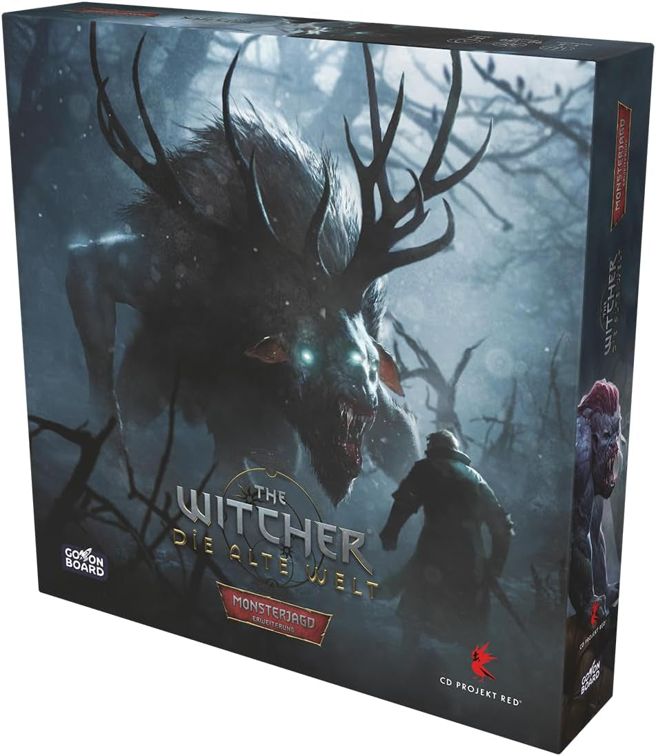Gå om bord, The Witcher: The Old World – Monsterjagt, udvidelse, ekspertspil, brætspil, 1-5 spillere, 14+, 90-150 minutter, tysk