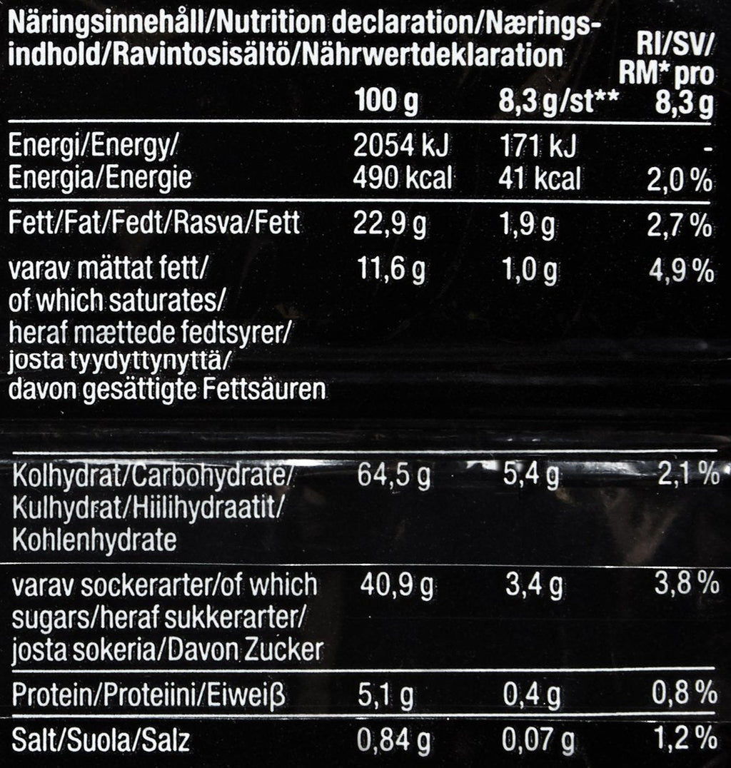 Biscuiți suedezi cu ovăz Gille, 150 g (1 pachet)