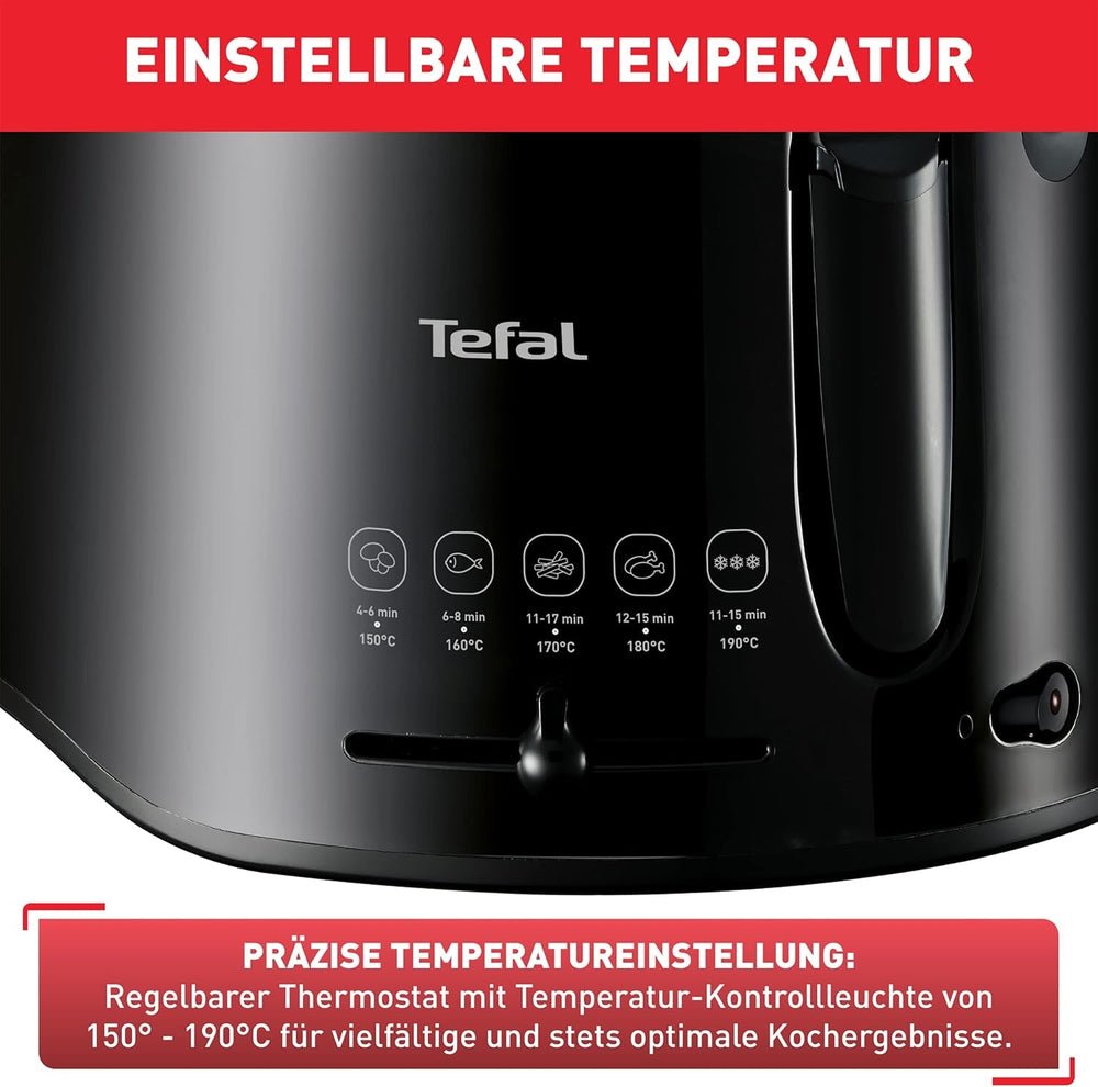 Tefal Maxi Frituregryde, Cool Wall Technology, 1,2 Kg, justerbar termostat Hvidevarer Naty Shop