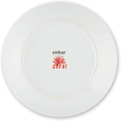 Serviciu de masă Excelsa Coral, 18 piese, porțelan, roșu