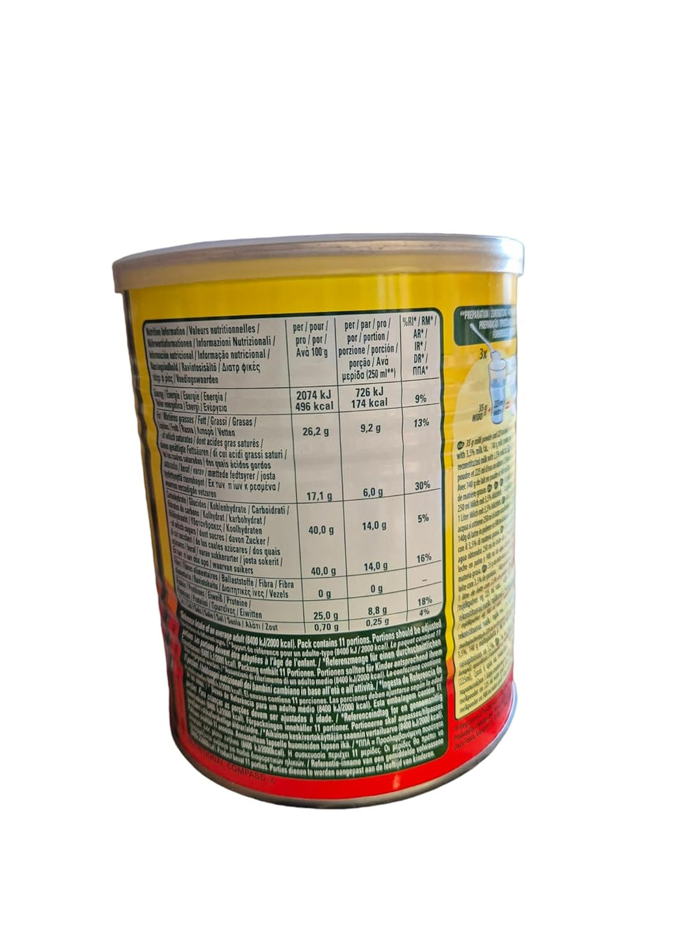 -Sæt: MILO - Instant Kakao Drink 400g + NIDO - Milchpulver 400g