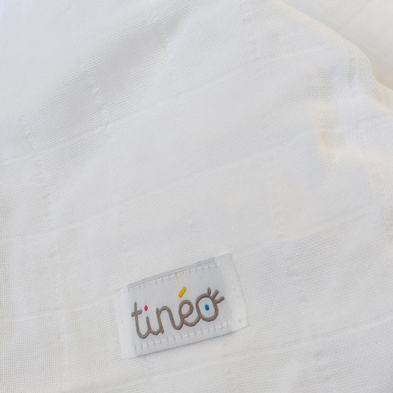 Ammehåndklæde, hvidt Tilbehør Mad og Amning Bebe Naty Shop