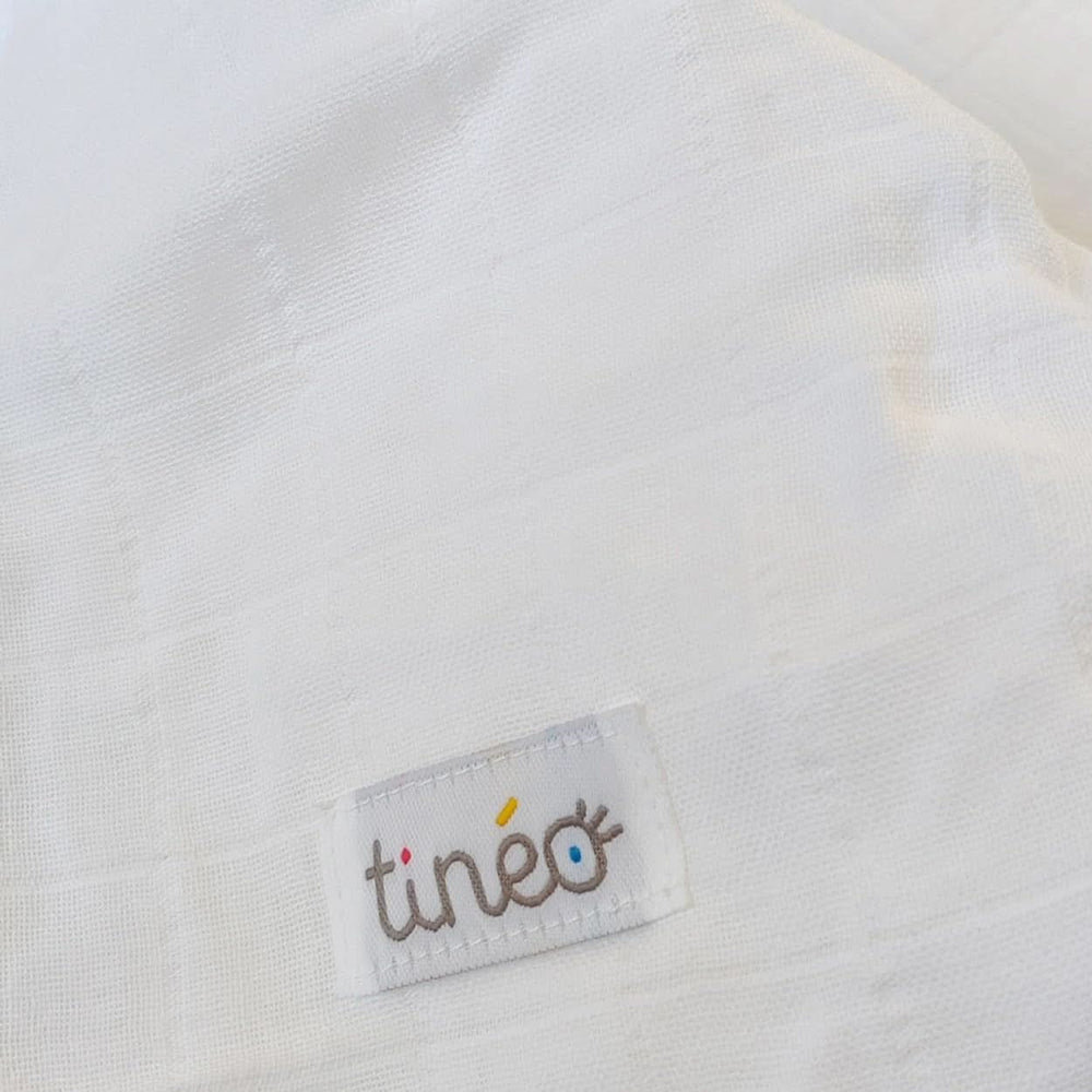 Ammehåndklæde, hvidt Tilbehør Mad og Amning Bebe Naty Shop