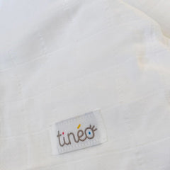 Ammehåndklæde, hvidt Tilbehør Mad og Amning Bebe Naty Shop