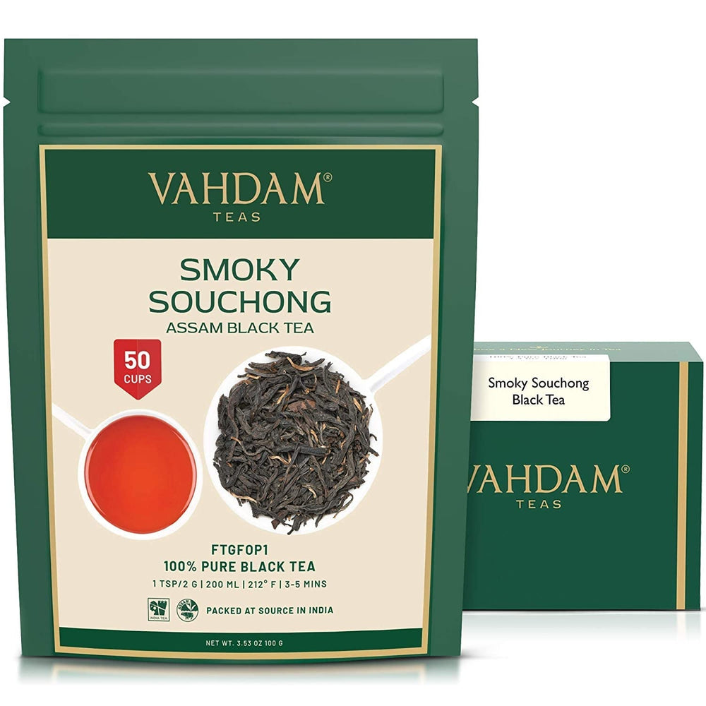VAHDAM, ceai verde Himalayan (100 g) Ceai verde 100% pur din Himalaya | Fără gluten | Direct de la sursă din India | Preparare fierbinte/rece | Ceai verde vrac