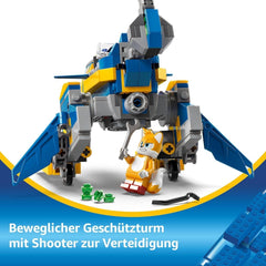 LEGO Sonic the Hedgehog Cyclone vs. Metal Sonic - Mechs samlerlegetøj med 2 videospilsminifigurer - Gaveidé til drenge og piger fra 8 år og teenagespilfans 77002 Byggesæt Besuche den LEGO-Store