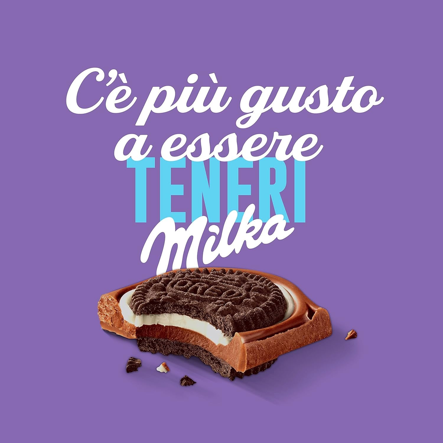 Chokolade Milka | Chokoladebarsandwich | Milka chokoladebarer | 90 ml i alt