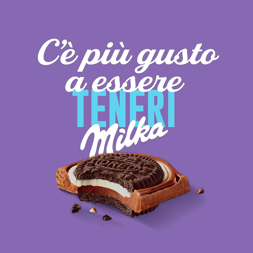Chokolade Milka | Chokoladebarsandwich | Milka chokoladebarer | 90 ml i alt