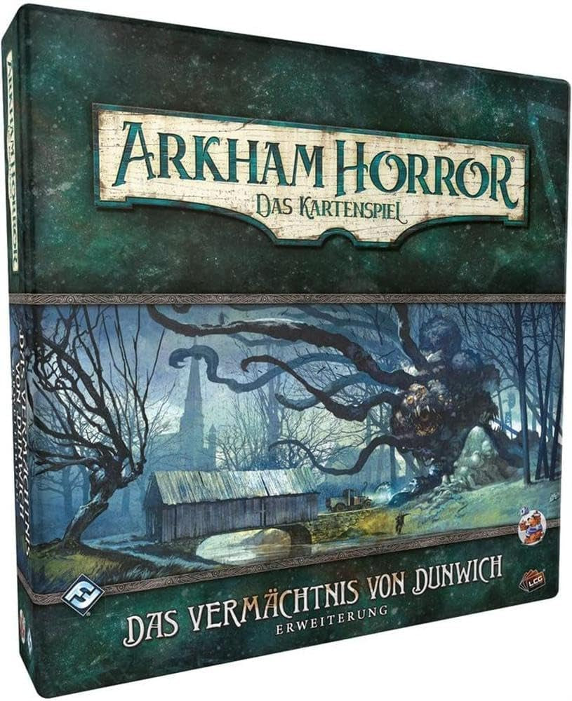 Fantasy Flight Games, Arkham Horror: LCG, Core Game, Expert Game, Card Game, 1-4 spillere, i alderen 14+, 45+ minutter, tysk, flerfarvet, farverigt