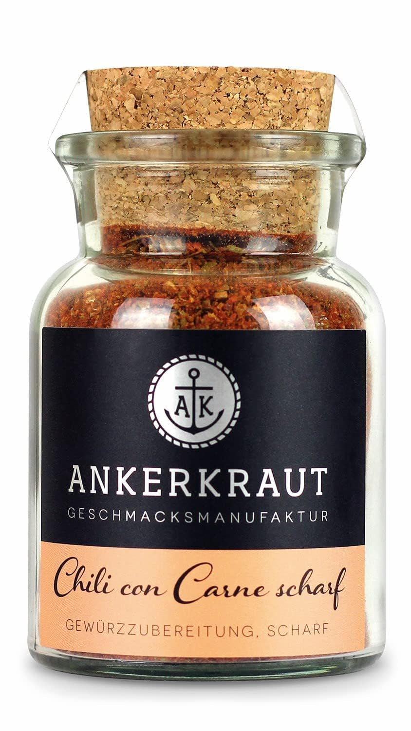 Ankerkraut Chili con Carne Gewürz, mild, 160g i en pose
