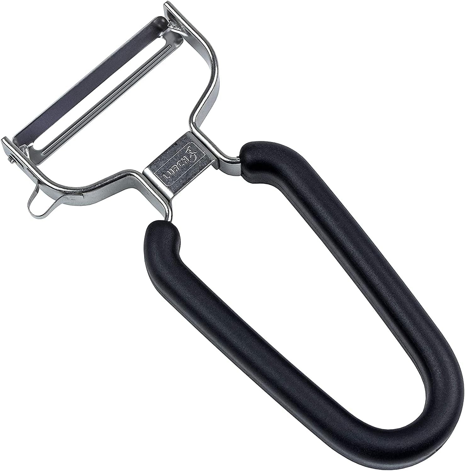 Lurch Economy Skræller Kartoffelskræller i rustfrit stål med bladhoved Møbelskræller Naty Shop