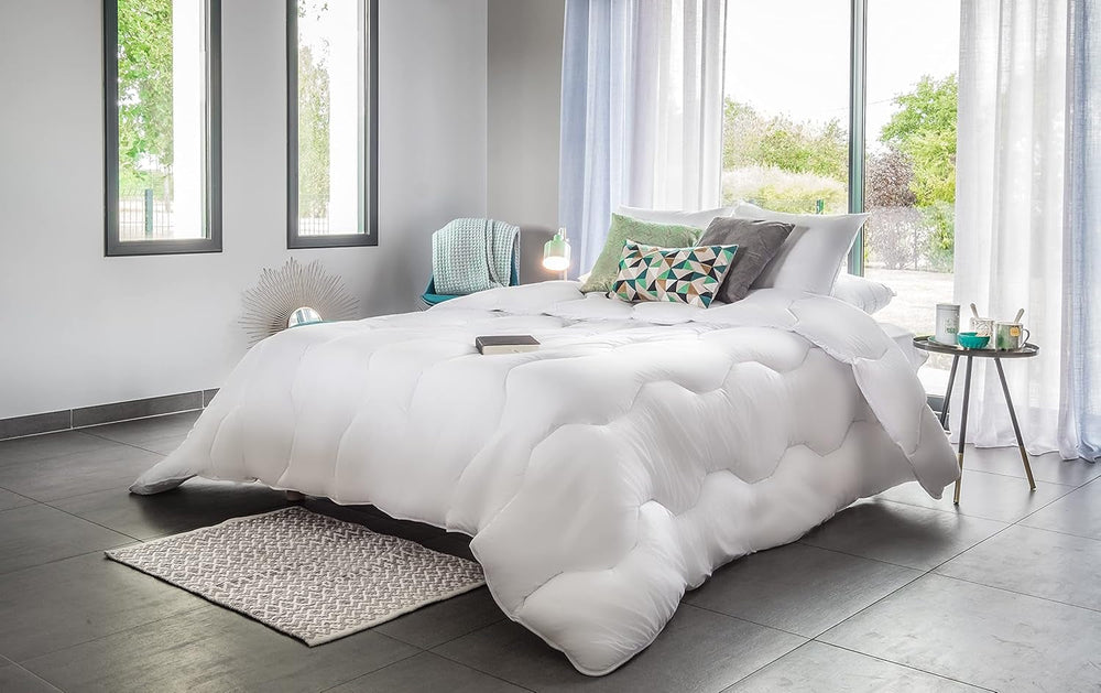 Blanrève - Dyne Aerelle Blå - Meget blød - luftig og behagelig - Enkeltseng - Eco Responsible - Komfortfiber føles godt, 140 X 200 Cm Dyner og dyner Naty Shop