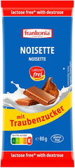 Frankonia Noisette med chokolade og dextrose, laktose og glutenfri, 80 gram