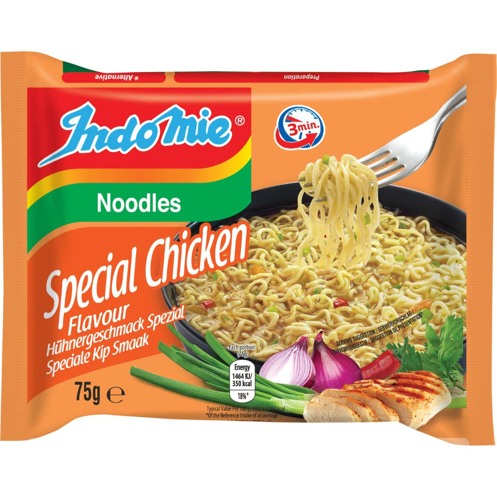 INDOMIE - Instant Mi Goreng Nudler - Multipak (40 x 80 g)