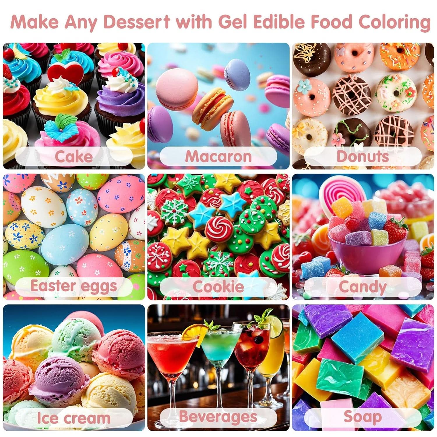 Madfarvegel, 6 gram eller 10 gram Naty Shop