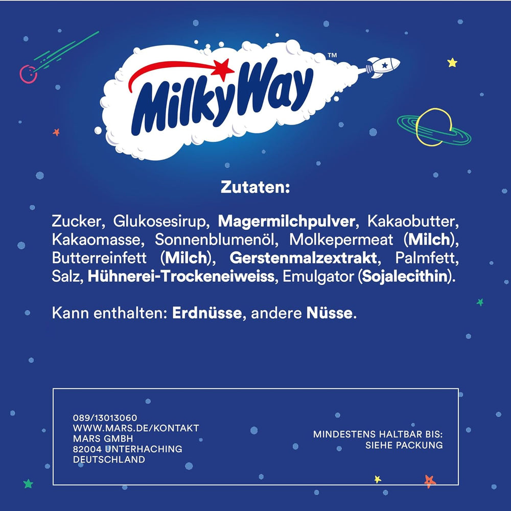 Minichokoladebarer, chokoladepakke, letmælkscreme, 150 x 15,5 g, 2,3 kg