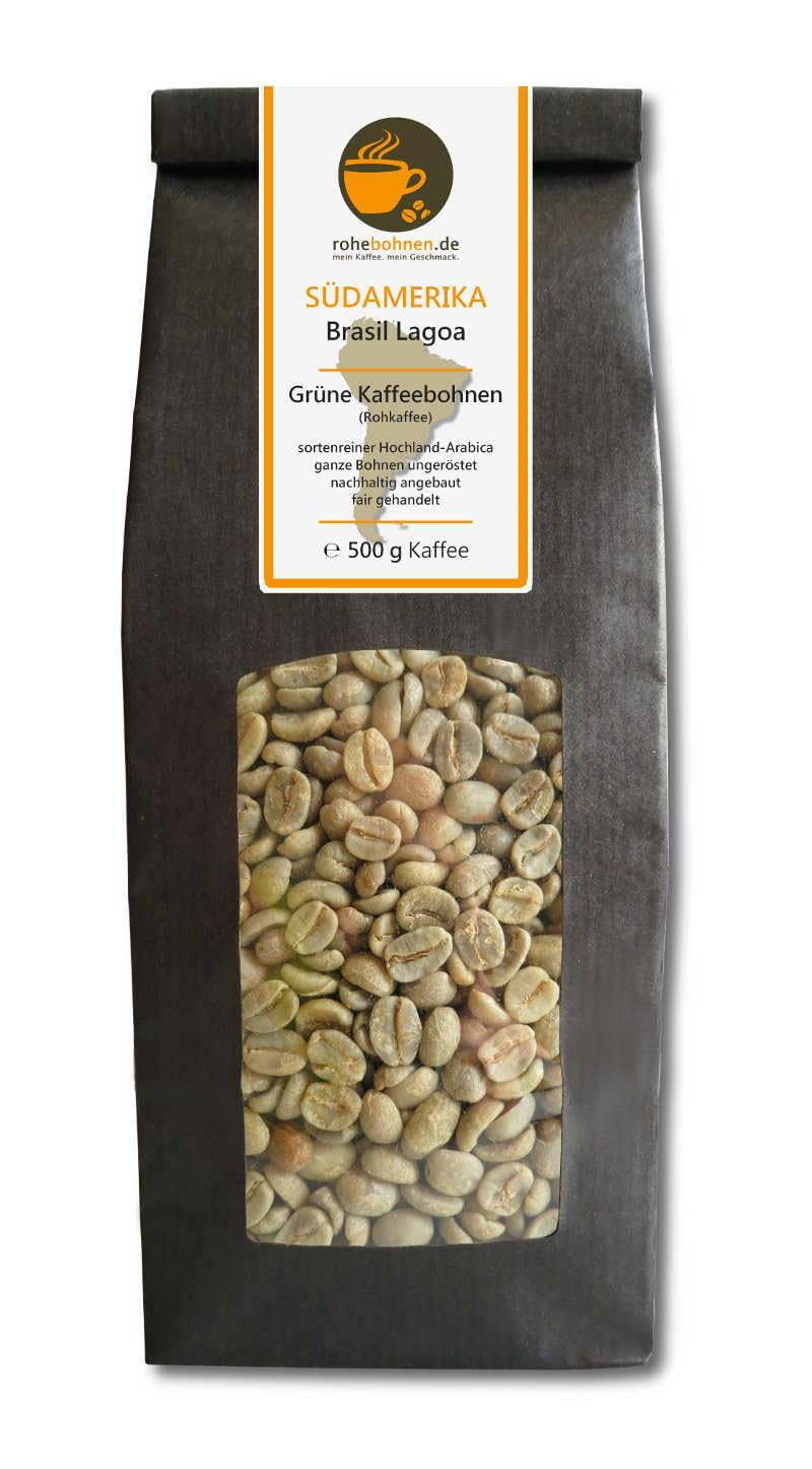 Cafea crudă - Cafea verde din Sumatra, Costa Rica, Brazilia (pachet redus boabe de cafea verde 3x500g) - certificată GMP