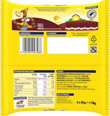 Nestlé Crunchy Waffle Delicious Milk Chocolate Vaffelbar Multipakke 1 pakke (3x26g hver)