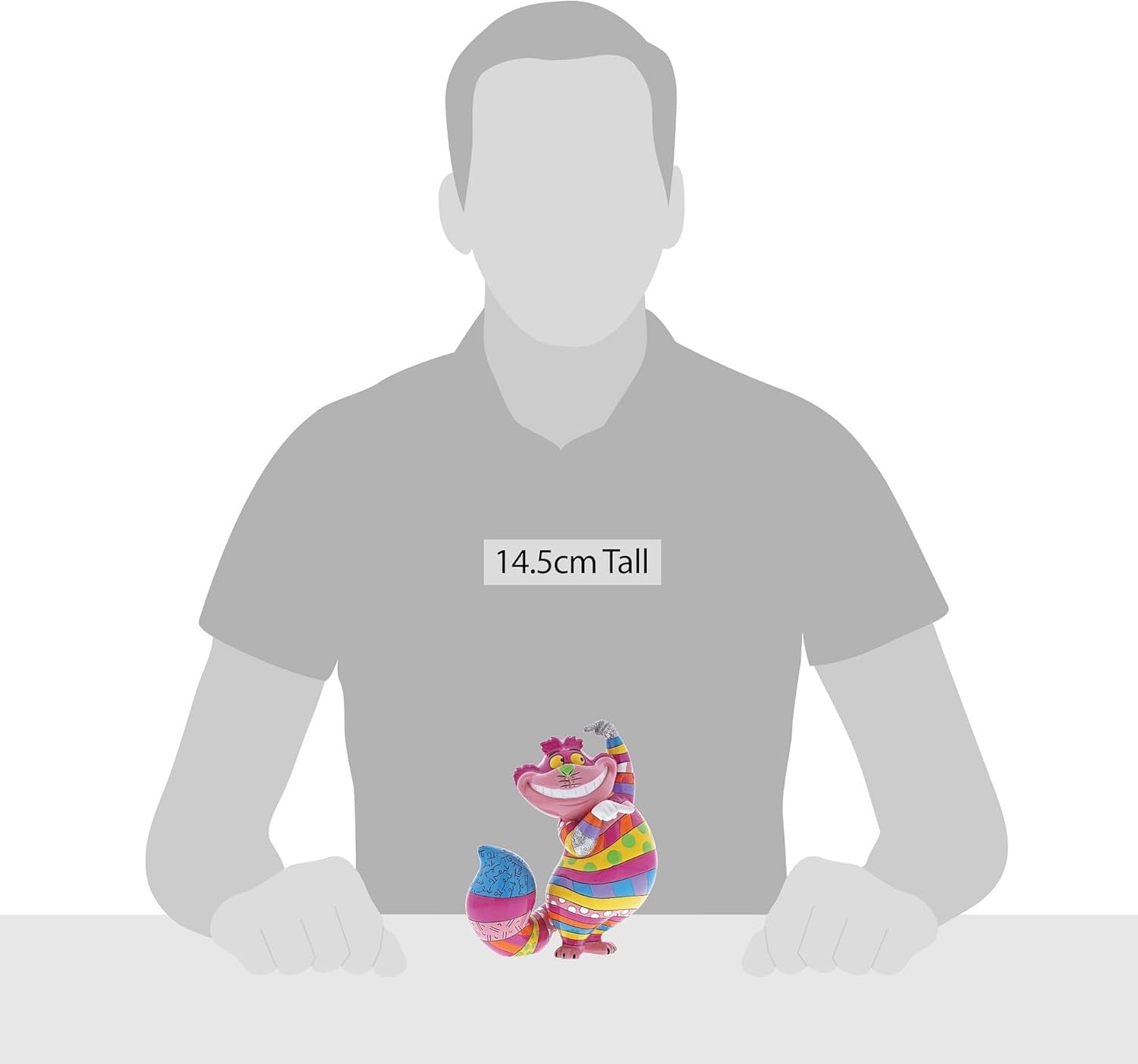 Disney Britto Collection Cheshire Cat Figurină, colorată Statuete si sculpturi Naty Shop