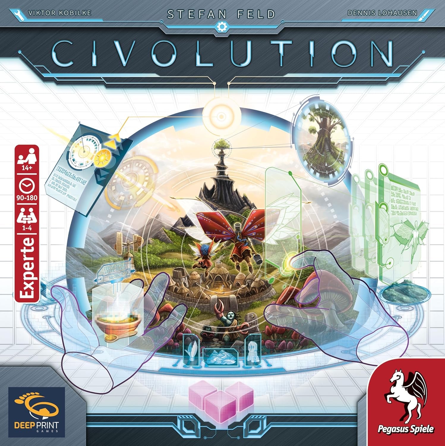 Pegasus Games 57822G Civolution (Deep Print Games), Multicolor