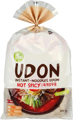 Allgroo Udon Instant Nudles - Krydret Udon Suppe, hurtig tilberedning - Indeholder 3 portioner - 1 x 690g