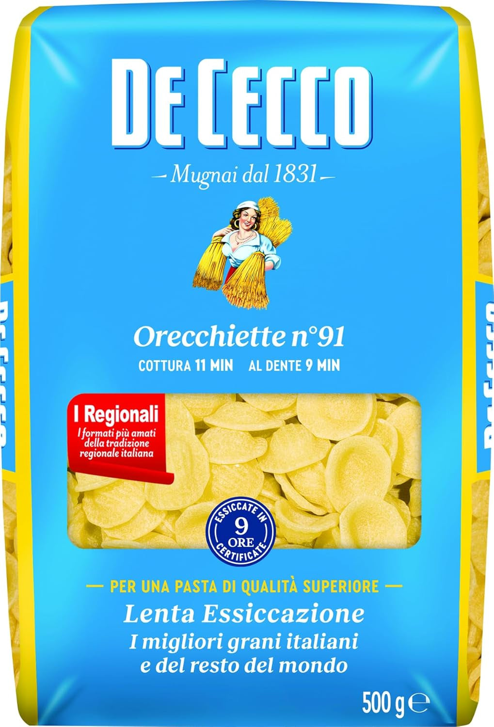 Orecchiette pasta, 500 g
