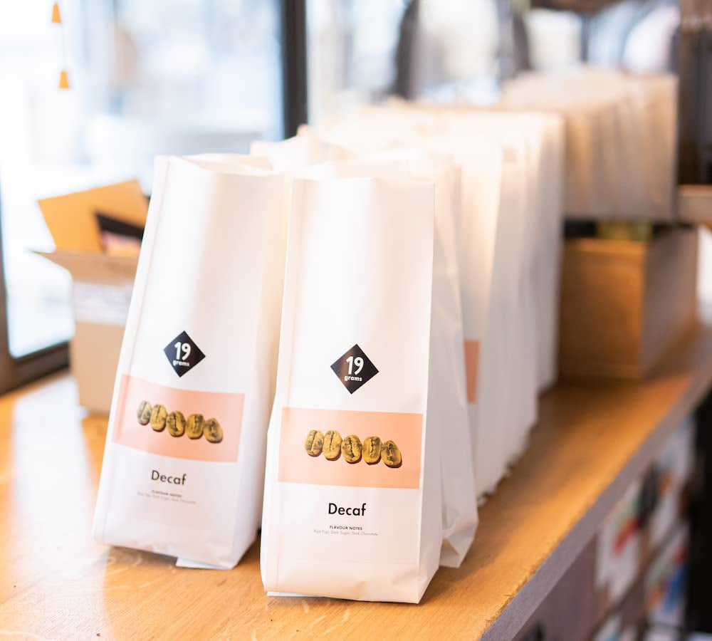 Entkoffeinierter Espresso Kolumbien | 250g ganze Bohne | fair & nachhaltig | frisch geröstet | 100% Arabica Kaffeebohnen | specialty coffee | Kaffee ohne Koffein | 19grams Kaffeerösterei